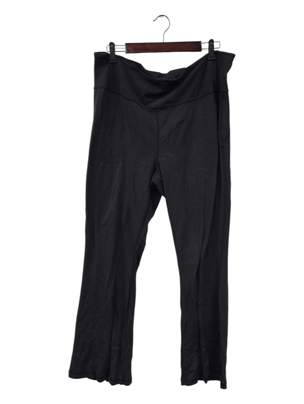 LULULEMON plus size 20 Black Women's Stretch flare-Leg yoga Pants